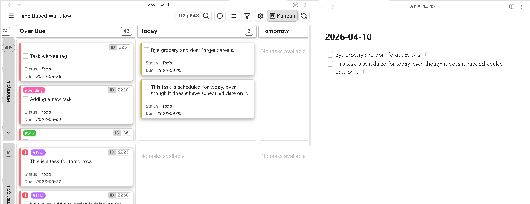 Daily notes plugin compatibility example