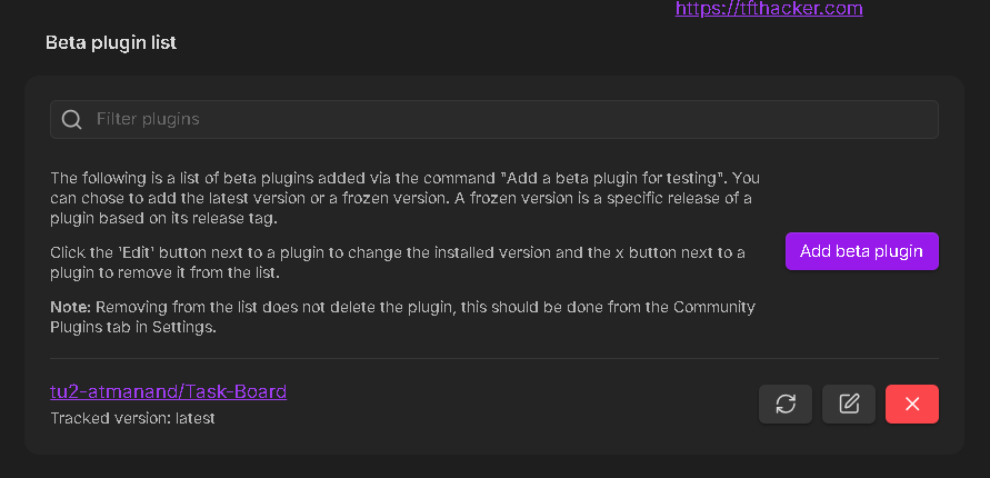 Task Board in BRAT plugin